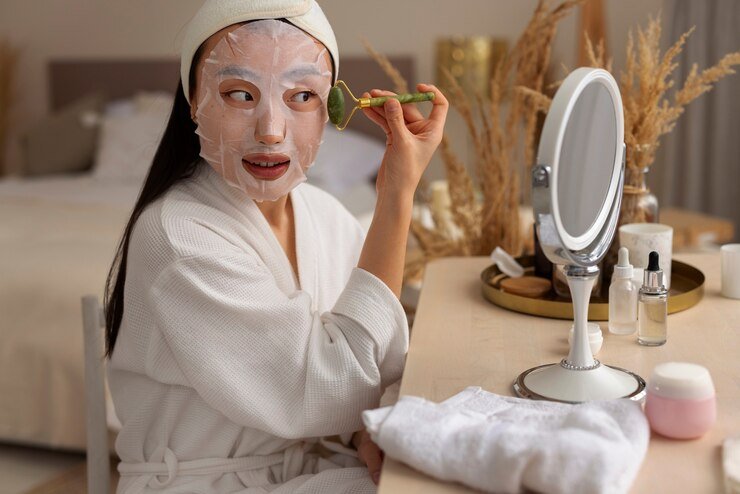 medium-shot-woman-using-face-mask_23-2150467053